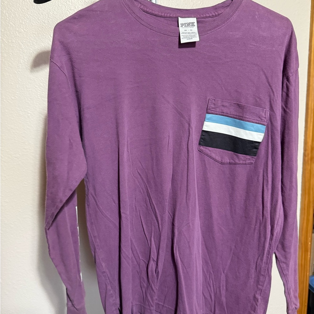 Victoria's Secret Pink Long‎ Sleeve Tee